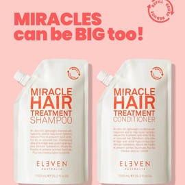 ELEVEN Australia Miracle Shampoo 1L Refill Pouch