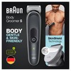 Braun Body Groomer 5, Manscape Tool For Men With SkinShield