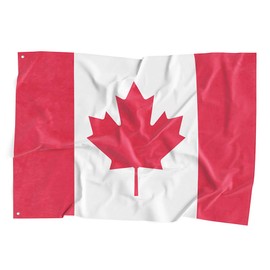 Canadian Flag Canada National Flag Polyester Fiber 3x5 Feet Flag, Bright Colors And Anti-ultraviolet Fade Flag Indoor Outdoor Banner