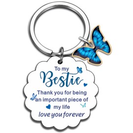 Bestie Gifts For Women Friends Best Friend Keychain Friendship Gifts For Women Best Friend Christmas Gift Bff Gifts For Women Friends True Best Friend Keychain Work Gifts Christmas Thanksgiving Gifts
