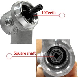 308210009 Trimmer Gear Head Replacement for RYOBI RY40250 RY40205BTL RY40270VNM RY253SS RY4CSS RY253SSVNM RY41135 Tring Trimmer Gear Head Part No. 308053004, 984244001, 308210002