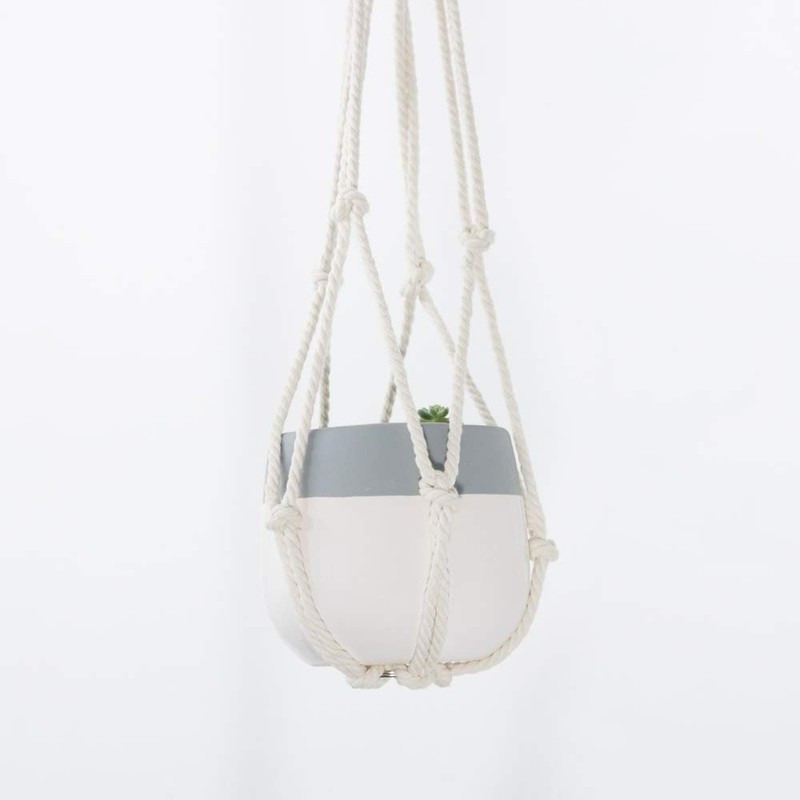 Craft County - Cuerda de algodón de macramé natural para