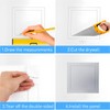 TBWHL Silver Cover Plate 10X10 Inch Self-Adhesion Access Panel Heavy-Duty
