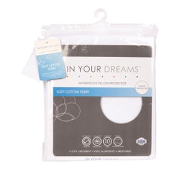 In Your Dreams Cotton Terry Waterproof Pillow Protector