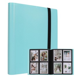RECUTMS Card Binder, 160 Pockets Collectible Trading Card Albums for Collectible Cards, Side-Loading Card Collection Folder for Game Cards, Sport Cards, 3 inch Photos (Blue)