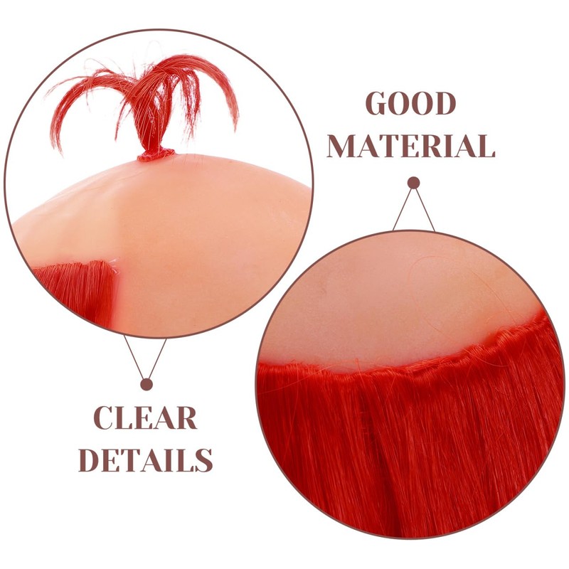 Cabilock Realistic Bald Cap for Halloween Fancy Dress and Cosplay