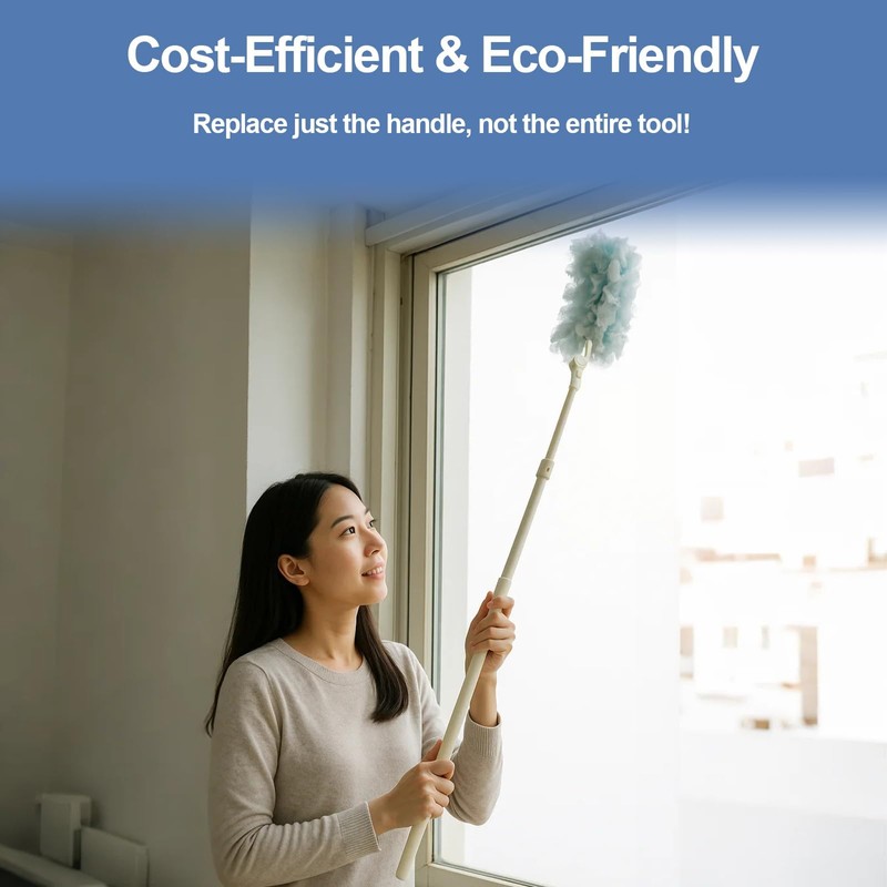 Replacement Handles Compatible with Swiffer Duster Refill, Swiffer Duster Extended