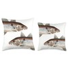 Haddock Fish Throw Pillow