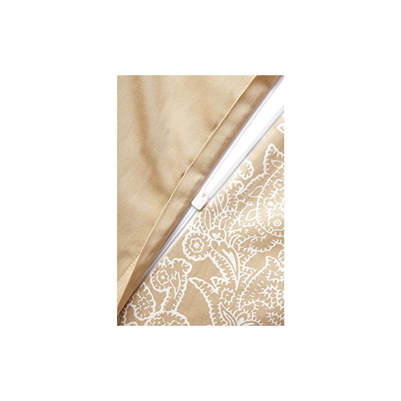 Bassetti Bettwaesche Maco Satin Michelle, 100% Cotton, beige-gold, Kissen 40x40