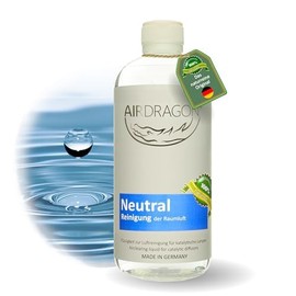 AIRDRAGON AIRDRAGON NEUTRAL - katalytischer Raumduft ohne knstliche Duftstoffe - 500ml natrlicher Raumduft mit naturreinem ?therischem Duft-?l fr jede katalytische Lampe - Made in Germany