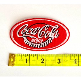 Unbranded Embroidered Patch - Coca-Cola - Coke - NEW - Iron-on/Sew-on