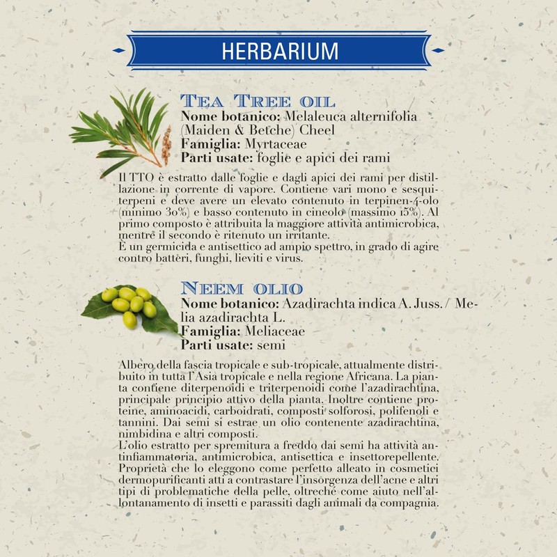 Helan, Oleoduo of Tea Tree and Neem Organic Skin Cleansing
