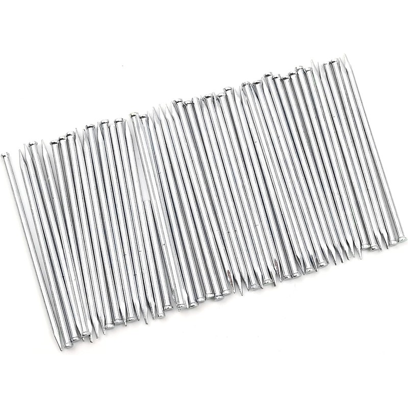 Design61 100 x Steel Nails Skirting Board Pins Nail 1.4