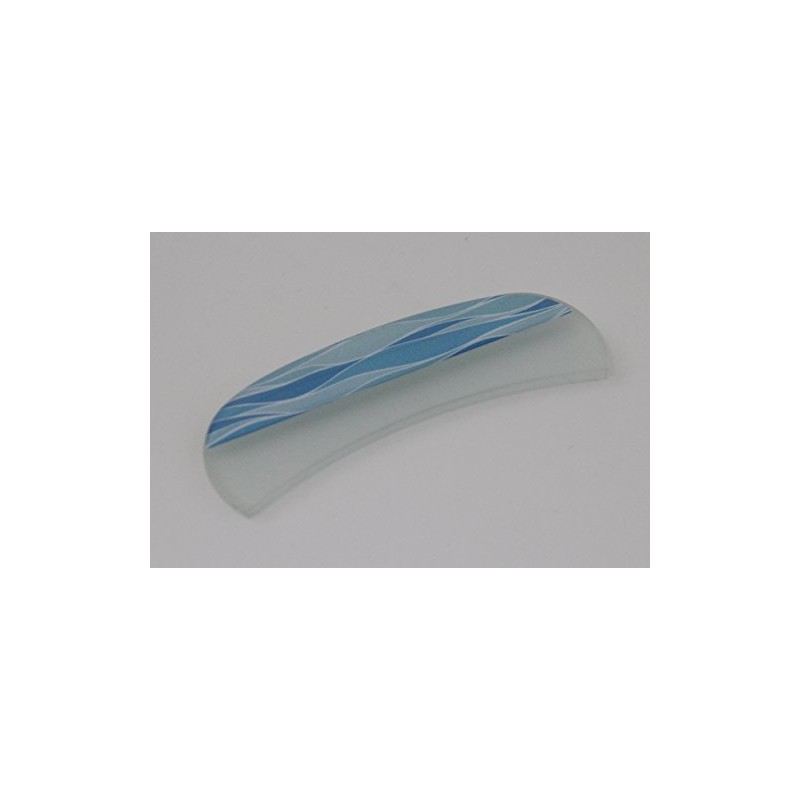 BLAZEK Antibacterial Glass BOW Nail File (Blue)