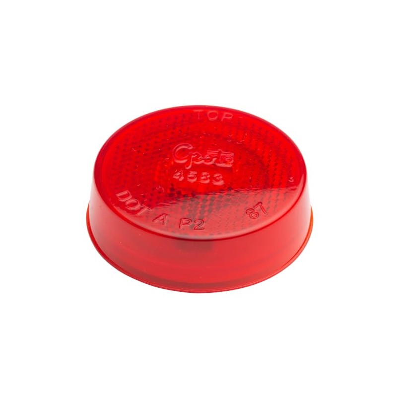 Grote 45832 Clearance/Marker Lamp, 2-1/2", Red