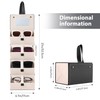 Muf Travel Sunglasses Organizer with 4/5 Compartments, Sunglasses Case, Sunglasses