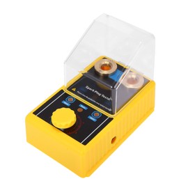 X AUTOHAUX Spark Plug Tester Double Hole Diagnostic Scanner Ignition Tools Vehicle Detector Automotive Ignition Analyzer W/Protective Cover Spark Plug 12mm Spark Plug for Gasoline Motorcycle