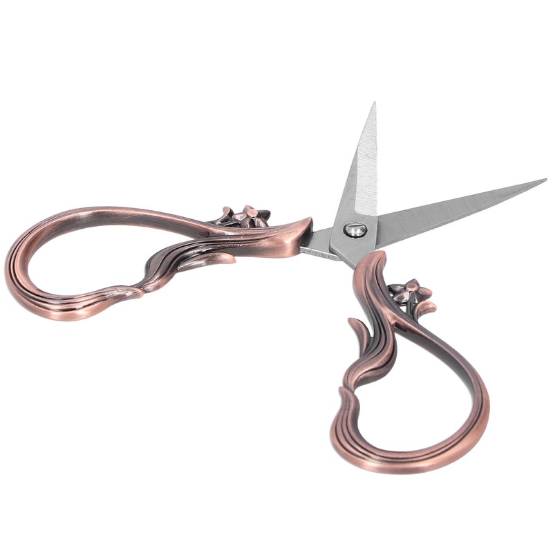 Retro Scissor Stainless Steel Craft Embroidery DIY Needle Art Work