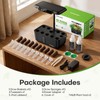 Ahopegarden Hydroponics Growing System: 10 Pods Temp ＆ Humidity Display