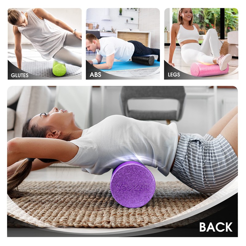 Yes4All EPP Exercise Foam Roller – Extra Firm High Density