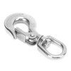 5pcs Stainless Steel Eye Slip Hook with Safety Latch Lifting