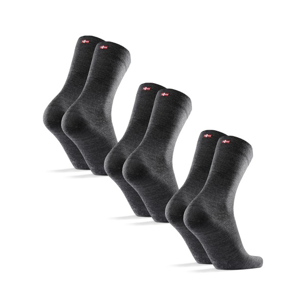 DANISH ENDURANCE Merino Wool Dress Socks, Breathable & Sweat-Wicking, Thermal