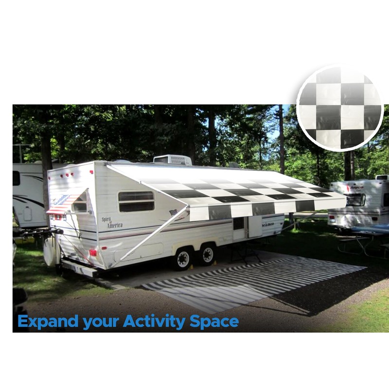 SunWave- RV Awning Fabric Replacement | RV Electric Camper Awning