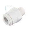 John Guest 3/8 Inch OD x 1/4 Inch NPT Male