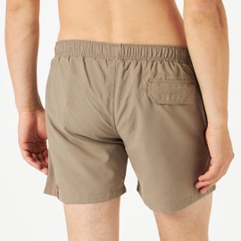 ALPHA INDUSTRIES Men's Hydrochromic AOP Swimshort Swim Trunks, Olive, M