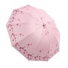 Folding Umbrella 10 Ribs Manual Opening Closing Dual Purpose UV