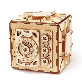 Puzzles for Adults-Puzzle Box-3D Advanced Wooden Puzzles for Adults-Brain Teaser-Reusable and Portable -Puzzle for Birthday Party and Family Night -Money Box-Double Surprise-Puzzle Games for Adults