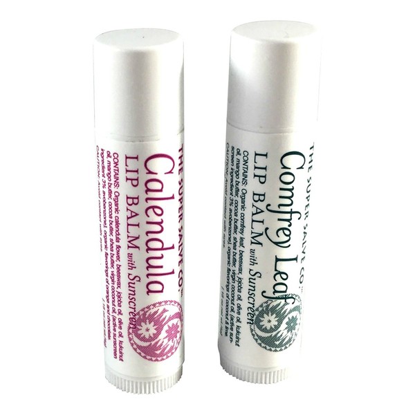 Calendula and Comfrey Lip Balm from The Super Salve Co.