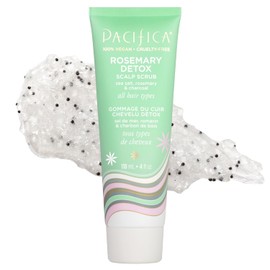 Pacifica - exfoliante para piel cabelludo desintoxicante para romero, 4 onzas líquidas
