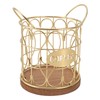 Coffee Pod Holder, K Cup Organizer Round Coffee Pod Basket