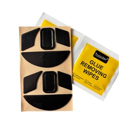 Mars Fox Mice Skates Mouse Feet for Razer Naga Trinity & Naga HEX V2 Gaming Mouse (2 Sets)- Thickness 0.7mm (for Naga HEX V2)