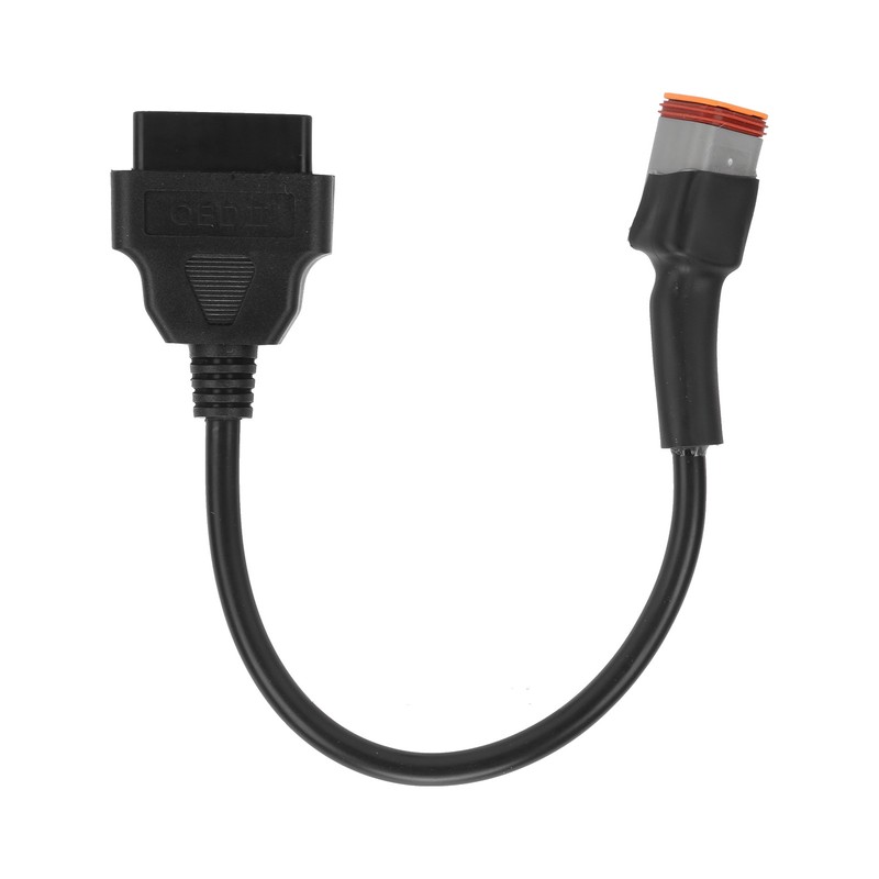 6Pin OBD2 Diagnostic Cable Adapter Professional Fault Detection for Motorcycle