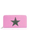 Gloop Wallet Purse with Star Pattern, light pink, Classic