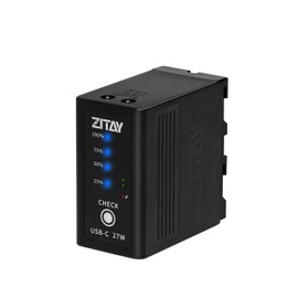 ZITAY NP970 Rechargeable Battery with DC and USB-C Ports Compatible with Sony NP-F970 NP-F930 NP-F950 NP-F960 NP-F550 NP-F530 NP-F330 NP-F570