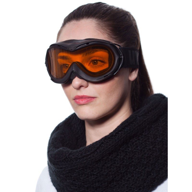 Uvex Hurricane, Skiing / Snowboarding / Snow Goggles, Black