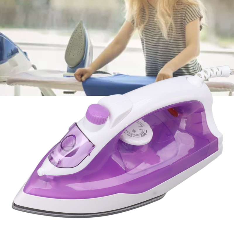 1200W Portable Steam Iron 170ml Water Tank Handheld Wet Dry