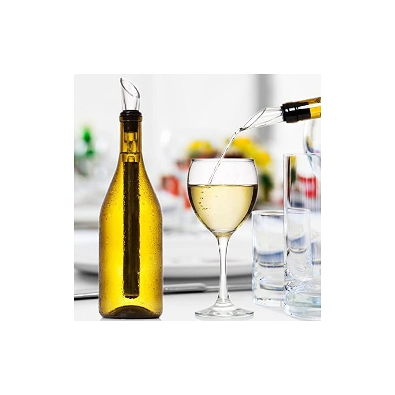 2Pack Wine Chiller Ice Red Wine Bottle Stainless Steel Cooler