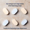 Raindrop Sustainable Hand Soap Refills, 4x Plastic-Free Foaming Hand Soap