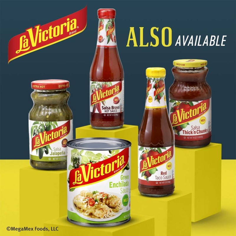 La Victoria Green Enchilada Sauce, Mild, 10-Ounce Cans (Pack of