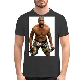 Quinton Rampage Jackson - Men's Soft Graphic T-Shirt HAI #G314110, Black, XXX-Large