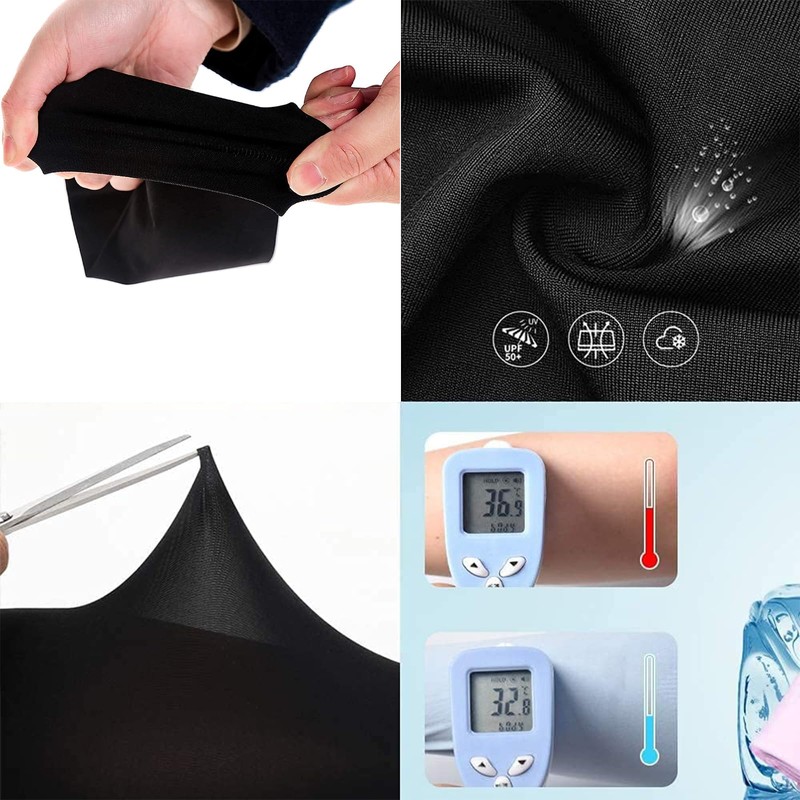 CINECE Arm Cover, Cold Sensitive Effect, Sweat Absorbent, Quick Drying,