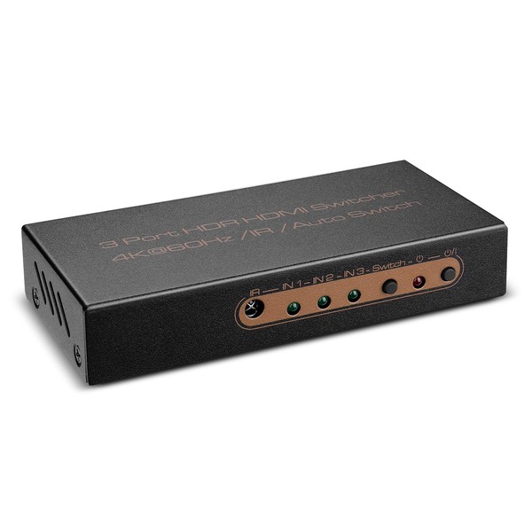 TNP 3 Port HDMI Switch Selector Box Supports 4 K