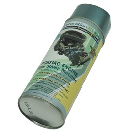 Inline Tube Compatible with 1966-70 Pontiac all V8 Engine Metallic Blue Paint 1pc