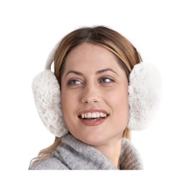 Brook + Bay Ear Muffs Women's White Faux Fur NEW with tags Earmuffs SEALED