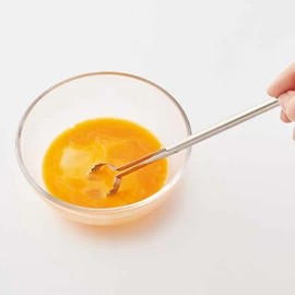 Yoshikawa AS0054 Eatco Toku Egg Toppers, Total Length 7.1 inches (18 cm), Made in Japan Stainless Steel