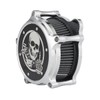 Motorcycle Air Cleaner Skull Style Air Filter Kit Fit for